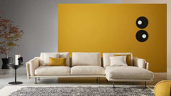 Couch TWILS Harold 355CP1N 2072C Fabrik TWILS (VENETA CUSCINI) aus Italien. Foto №6