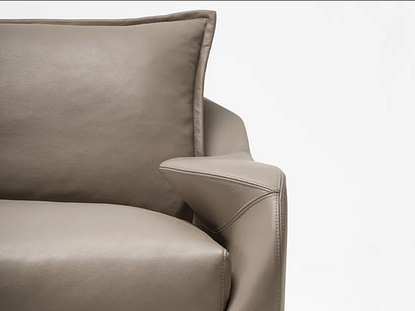 Zweisitzer Ledersofa Martini GIORGETTI 69881 Fabrik GIORGETTI aus Italien. Foto №2