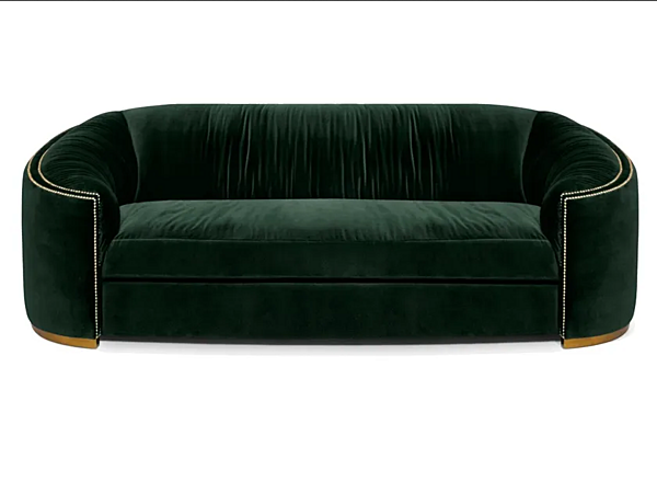 Sofa aus Samt mit weicher Rückenlehne BRABBU WALES Fabrik BRABBU aus Italien. Foto №6