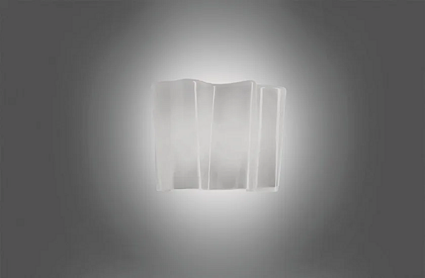 Wandleuchte aus geblasenem Glas LED Logico Artemide 0391010A/0391030A/0395030A/0846030A Fabrik Artemide aus Italien. Foto №2