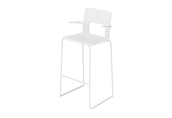 Barhocker DESALTO Kobe - swivelling barstool with adjustable height Fabrik DESALTO aus Italien. Foto №4