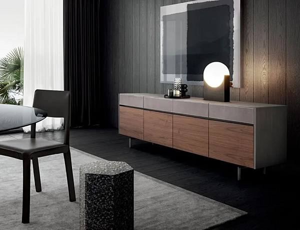 Holzsideboard mit Türen i 4 Mariani Equa Fabrik i 4 Mariani aus Italien. Foto №5
