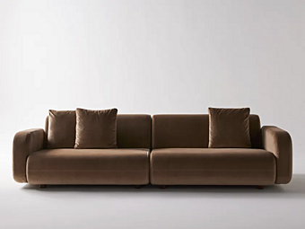 Suede Sofa Dolmen Nube Italia