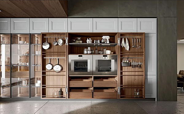 Moderne Holz-Küche Old Line Contemporary 3 0 Fabrik Oldline aus Italien. Foto №3
