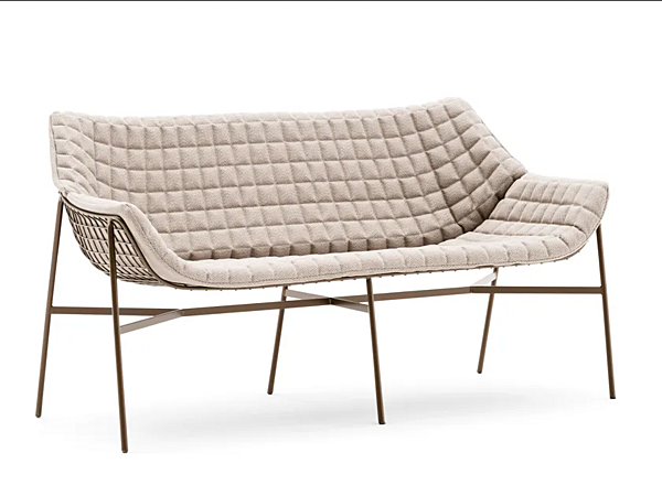 Zweisitzer Gartensofa aus Stoff VARASCHIN Sommer-Set 2431C, 2431E Fabrik VARASCHIN aus Italien. Foto №1