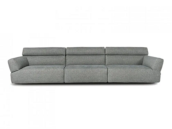 Ecksofa aus Stoff mit weicher Rückenlehne CASAMILANO COZY Fabrik CASAMILANO aus Italien. Foto №1