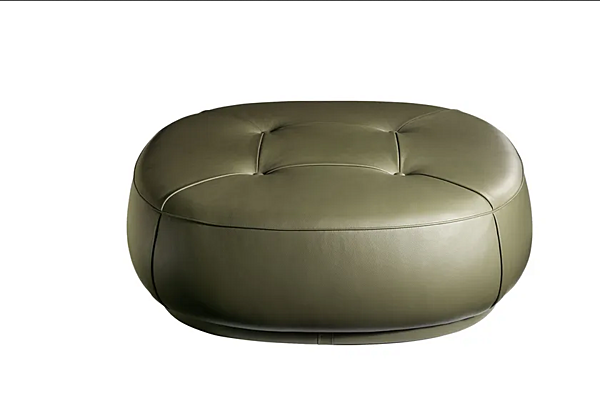 Poltrona Frau Lederpouf Lepli Fabrik POLTRONA FRAU aus Italien. Foto №1