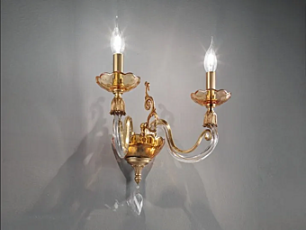 Wandleuchte Lyra A2 aus Metall Euroluce Lampadari