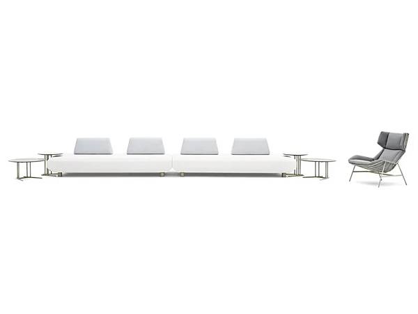 Modularer Stoffsofa Bento VARASCHIN 239 Fabrik VARASCHIN aus Italien. Foto №13