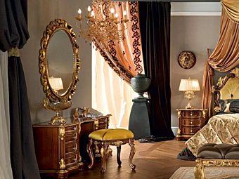 Holztisch mit Spiegel MODENESE GASTONE Kollektion 13207 Fabrik MODENESE GASTONE aus Italien