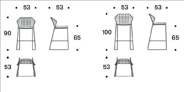 Gartenhocker aus hochwertigem Stoff SABA New York Soleil Fabrik SABA aus Italien. Foto №5
