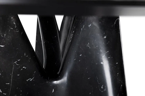 Marmortisch Esszimmer Infinitamente POLTRONA FRAU Fabrik POLTRONA FRAU aus Italien. Foto №6