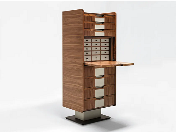Holz Sekretär Schreibtisch mit Schubladen GIORGETTI Corium 62410, 62411 Fabrik GIORGETTI aus Italien. Foto №1