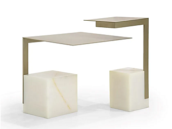 Quadratischer Couchtisch aus Metall FORMITALIA TAG