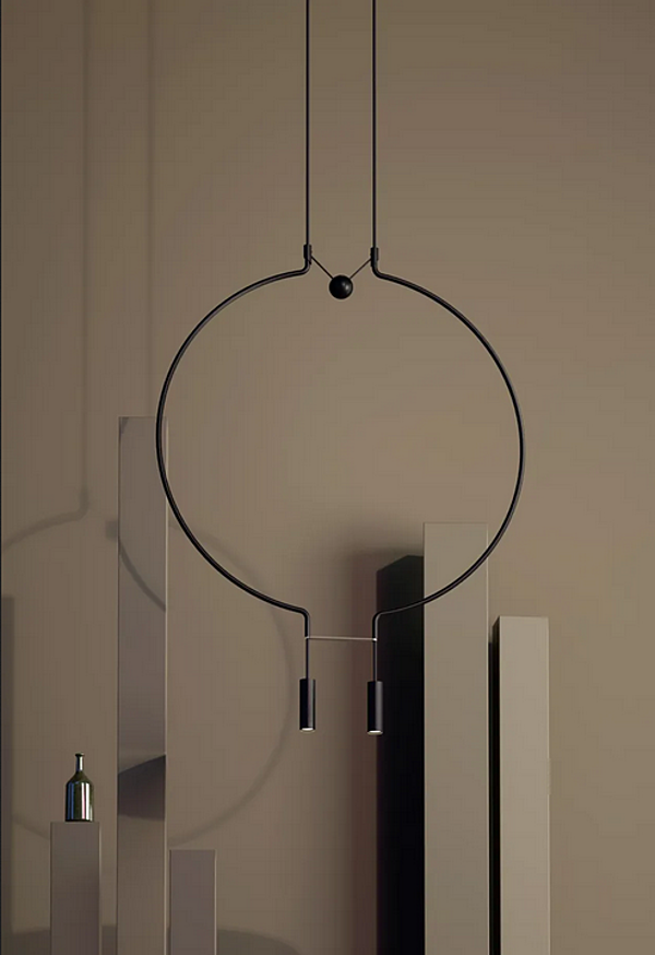 LED Pendelleuchte aus Metall AXOLIGHT Liaison Spliaix2 Fabrik Axolight aus Italien. Foto №4