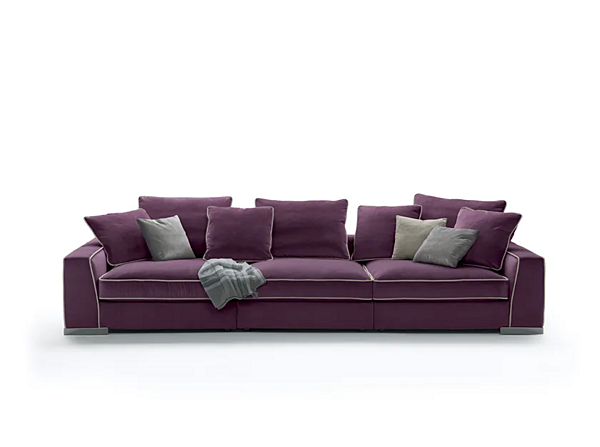 Ecksofa aus Stoff mit abnehmbarem Bezug FLEXFORM Armand Fabrik FLEXFORM aus Italien. Foto №3