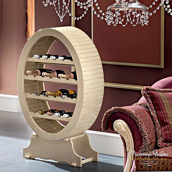 Holzflaschenregal Modenese Luxury Interiors 13615 Fabrik MODENESE GASTONE aus Italien. Foto №2
