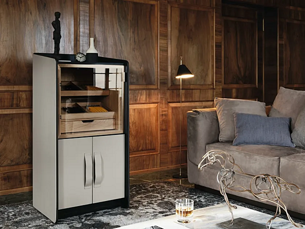 Zigarrenlagerungseinheit aus Holz Flou Gentleman Fabrik Flou aus Italien. Foto №2
