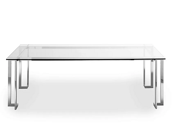 Rechteckiger Tisch aus Kristall für Besprechungen Lord XL Gallotti Radice Fabrik Gallotti & Radice aus Italien. Foto №1