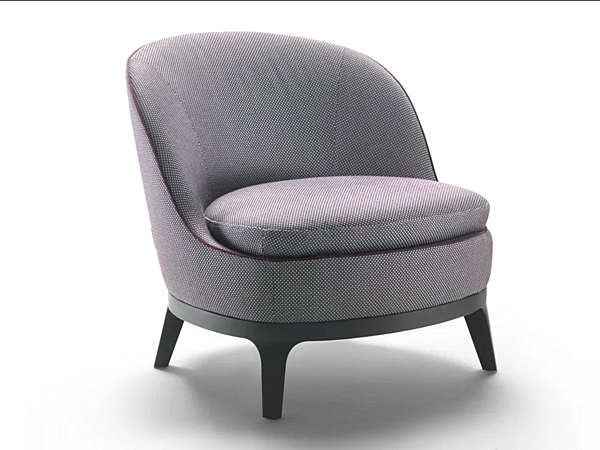 Sessel mit gepolsterter Rückenlehne Flexform Dragonfly Fabrik FLEXFORM aus Italien. Foto №2