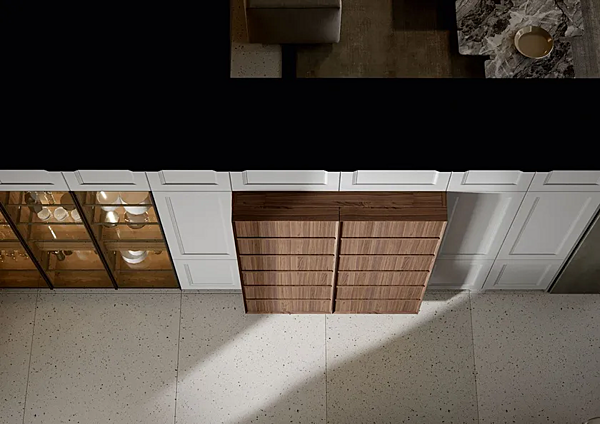 Moderne Holz-Küche Old Line Contemporary 3 0 Fabrik Oldline aus Italien. Foto №6