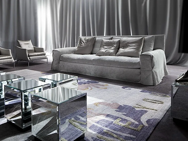 Dreisitzer Sofa mit gepolsterter Rückenlehne ERBA ITALIA Notturno Fabrik ERBA ITALIA aus Italien. Foto №2