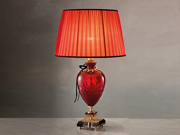 Tischlampe aus Glas Coco Euroluce Lampadari Fabrik EUROLUCE LAMPADARi aus Italien. Foto №1