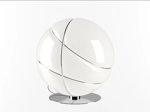 Tischlampe aus geblasenem Glas Armilla Fabbian Fabrik Fabbian aus Italien. Foto №3