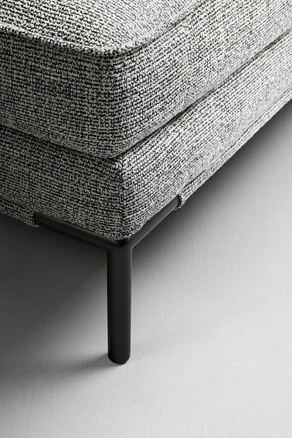 Ecksofa aus Stoff mit weicher Rückenlehne Flou Icon Fabrik Flou aus Italien. Foto №9