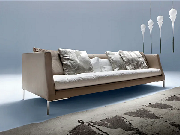 Sofa mit gepolsterter Rückenlehne aus Stoff ERBA ITALIA Altoborgo Fabrik ERBA ITALIA aus Italien. Foto №4