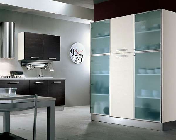 Küche HOME CUCINE Frontali finitura Grafite e Neve Fabrik HOME CUCINE aus Italien. Foto №2