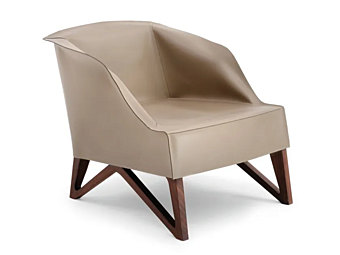 Lederarmchair Mobius GIORGETTI