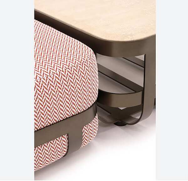 Poof RUGIANO PUE31T/87 Fabrik RUGIANO aus Italien. Foto №3