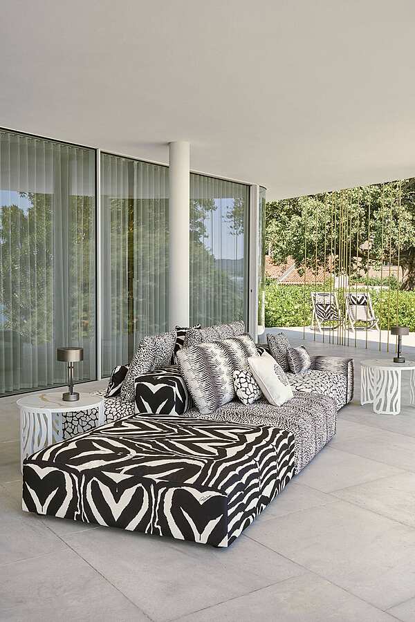 Couch ROBERTO CAVALLI DAHLAK Fabrik ROBERTO CAVALLI aus Italien. Foto №4