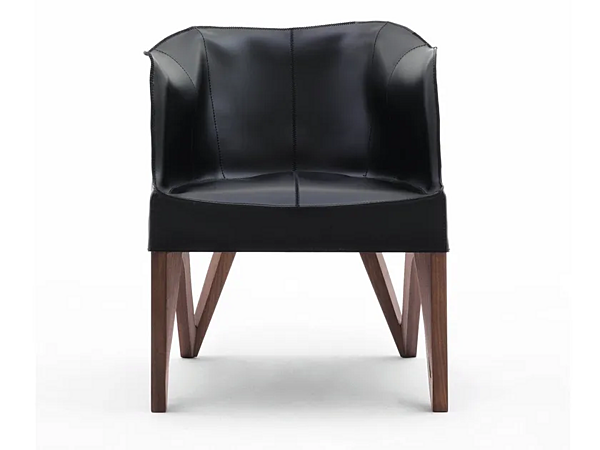 Leder Sessel mit Armlehnen GIORGETTI Mobius Fabrik GIORGETTI aus Italien. Foto №1