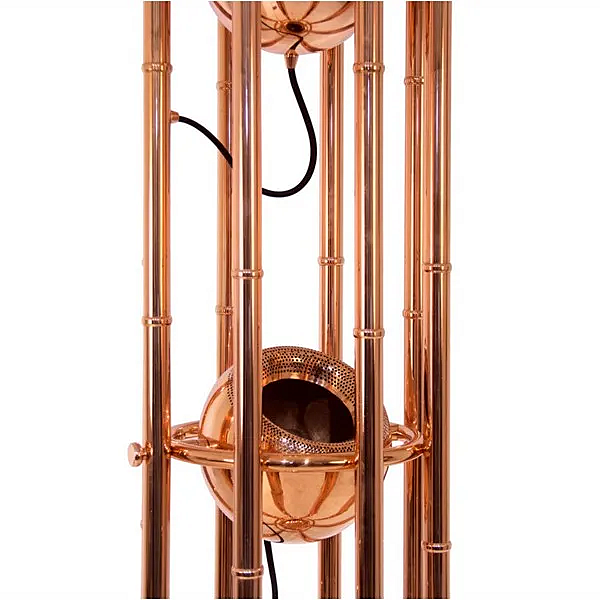 Stehlampe aus Kupfer BRABBU Kendo Fabrik BRABBU aus Italien. Foto №3