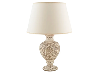 Tischlampe aus handgefertigter Keramik Scalfito L_Antica Deruta SC/B/563/L/50