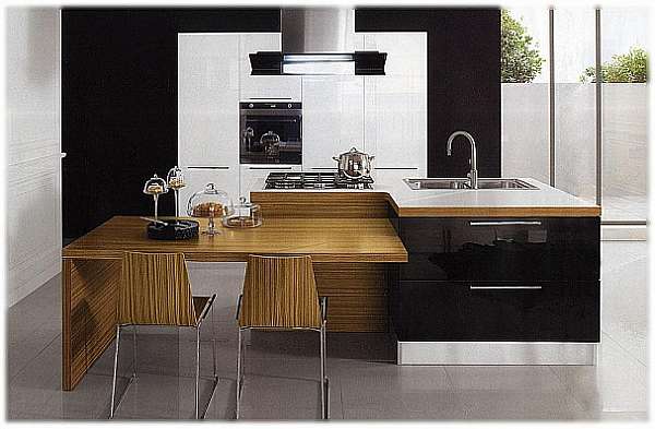 Küche von VENETA CUCINE Carrera Fabrik VENETA CUCINE aus Italien. Foto №1