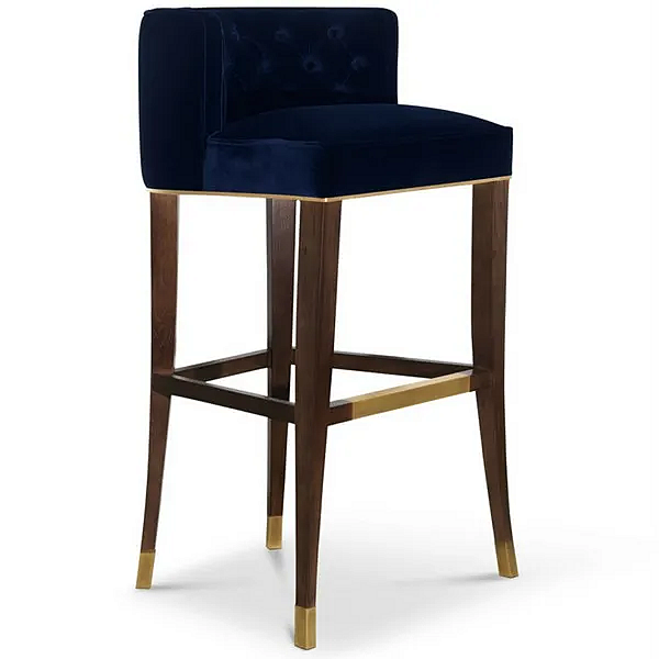 Tufted Velvet Hocker Bourbon BRABBU Fabrik BRABBU aus Italien. Foto №3