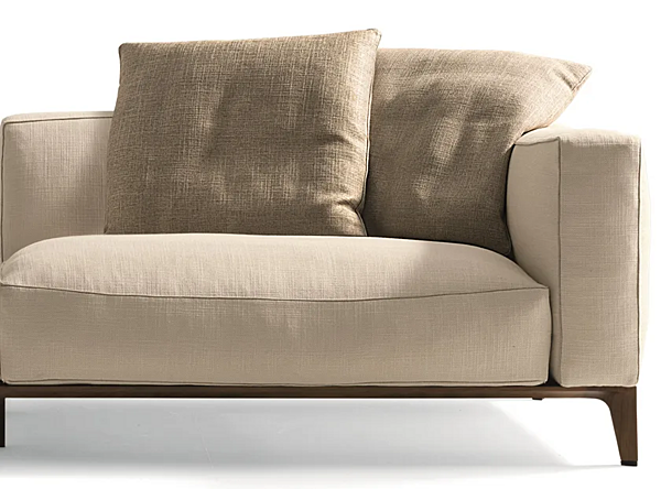 Dreisitzer Stoffsofa mit gepolsterter Rückenlehne GIORGETTI ATON Fabrik GIORGETTI aus Italien. Foto №2