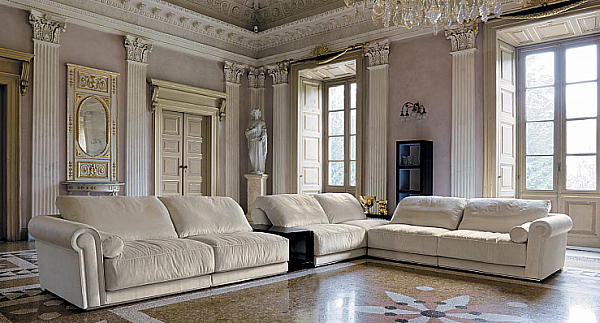 Sofa LONGHI (F. LLI LONGHI) W 540 + Y 304 Fabrik LONGHI (F.LLI LONGHI) aus Italien. Foto №1