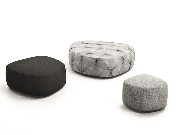 Pouf mit abnehmbarem Bezug Pierre Flou Fabrik Flou aus Italien. Foto №1