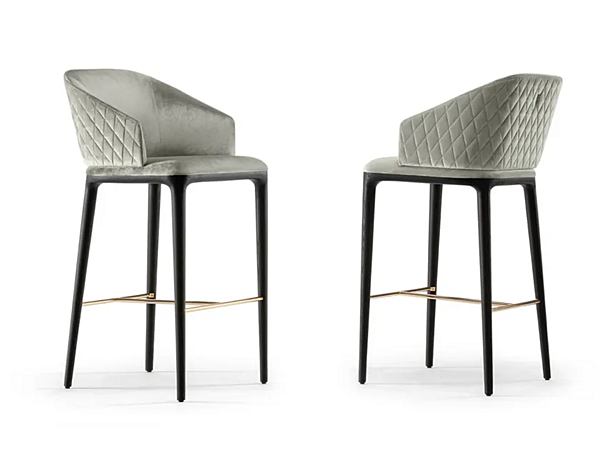 Hocker mit Fußstütze und Rückenlehne OPERA CONTEMPORARY LOUISE 47040/R Fabrik OPERA CONTEMPORARY aus Italien. Foto №1