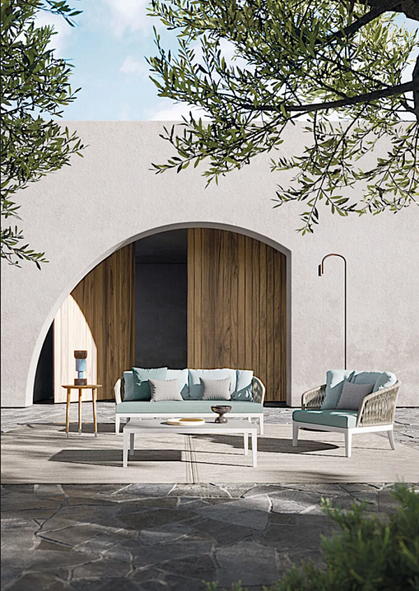 Gartenarmchair aus Stoff mit Armlehnen Atmosphera Dream 2 0 DR.PL Fabrik ATMOSPHERA aus Italien. Foto №4