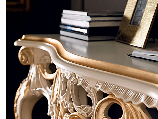 Konsolentisch aus massivem Holz Modenese Luxury Interiors 11605 Fabrik MODENESE GASTONE aus Italien. Foto №3