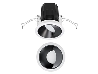 Runder Wandstrahler aus Aluminium iGuzzini Laser Round Wall Washer Fabrik iGuzzini aus Italien