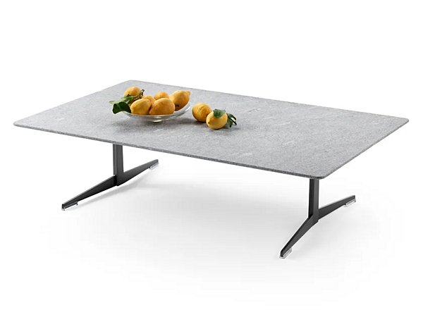 Rechteckiger Couchtisch aus Stein FLEXFORM Fly Fabrik FLEXFORM aus Italien. Foto №2