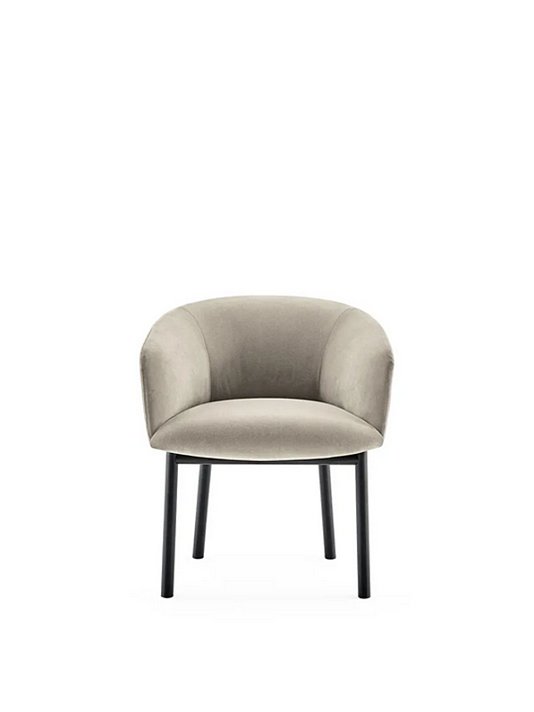 Polsterstuhl mit Armlehnen Livrette Gallotti Radice Fabrik Gallotti & Radice aus Italien. Foto №10