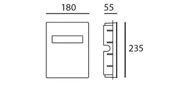 LED Außenstehleuchte aus Druckguss-Aluminium Nuda Artemide T083520, T083500, T083510 Fabrik Artemide aus Italien. Foto №5