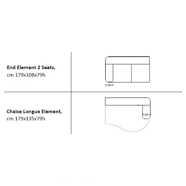 Gartenstoffsofa mit weicher Rückenlehne FORMITALIA KSAMIL KSAMIL 255 Fabrik FORMITALIA aus Italien. Foto №5